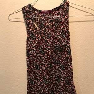 Floral tank top